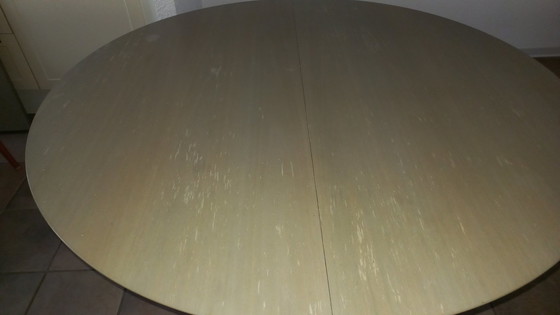 Image 1 of Leolux Trias Eetkamertafel, Evt Met Deze 4 Eetkamerstoelen Leverbaar