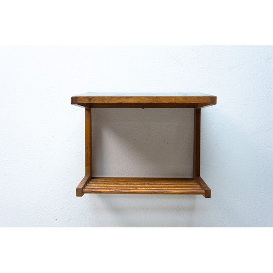 Image 1 of Vintage wandplank in beukenhout van Uluv, Tsjechië 1960