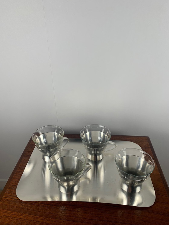 Image 1 of Wmf Art Deco Thee/Koffie servies uit de jaren 40