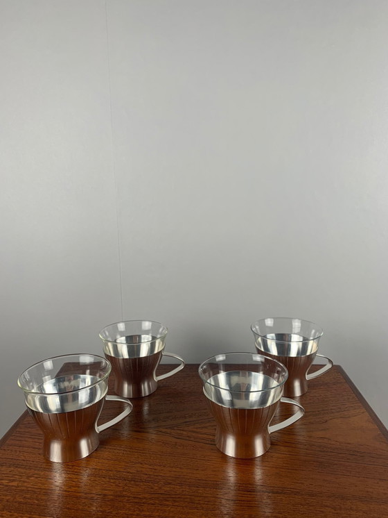 Image 1 of Wmf Art Deco Thee/Koffie servies uit de jaren 40