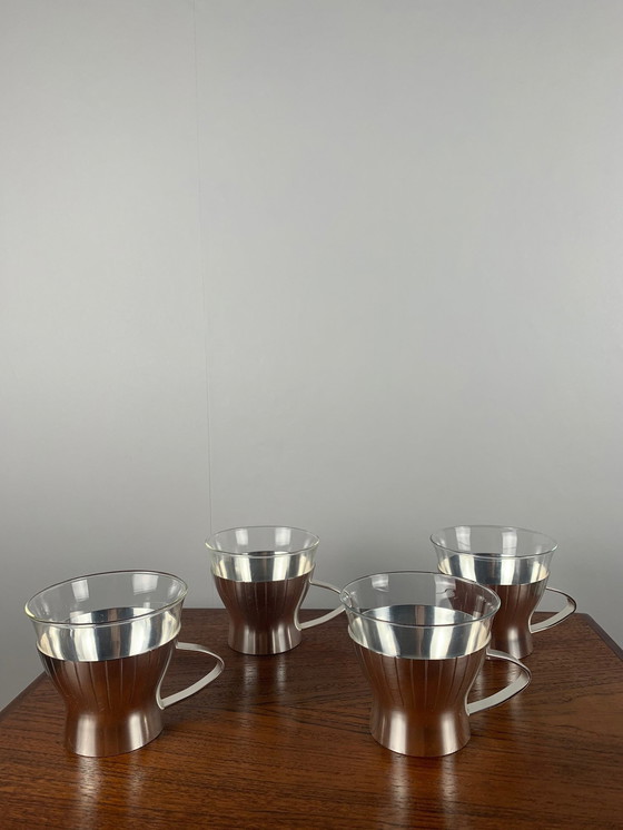 Image 1 of Wmf Art Deco Thee/Koffie servies uit de jaren 40