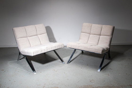 Image 1 of Set van 2 Roche Bobois Skool loungestoelen ontworpen door Kolbrún Leósdóttir & Leó Jóhannsson