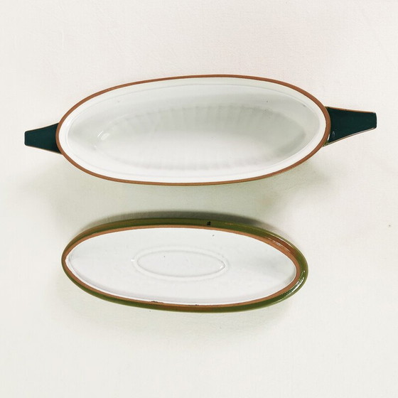 Image 1 of Vintage keramiek en teak kookset voor Ceramono, Duitsland 1960