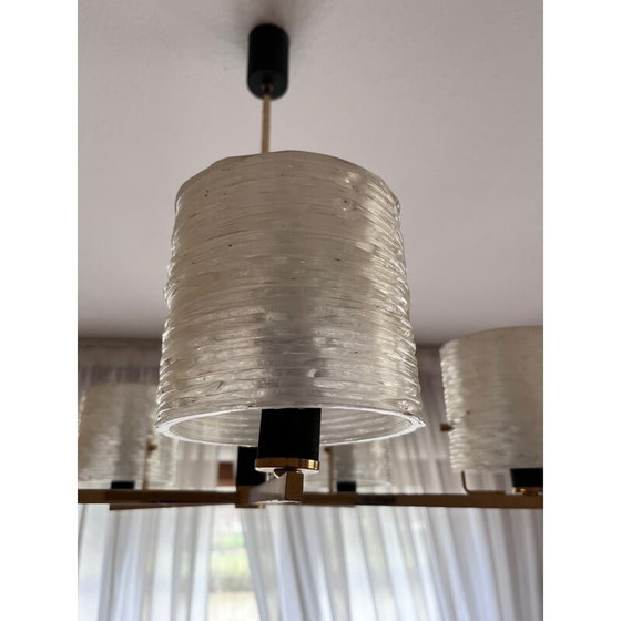 Image 1 of Vintage kroonluchter van Maison Arlus, 1950