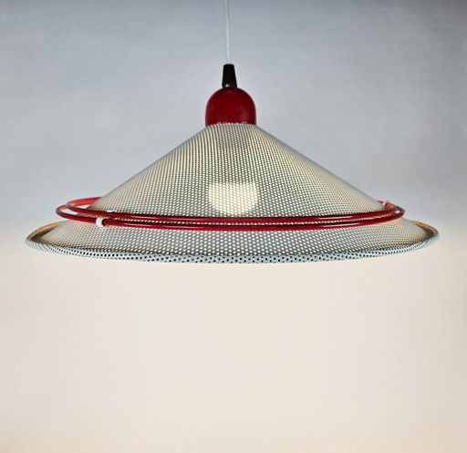 Vintage - Pilastro - metaal - hanglamp - Memphis Milano stijl - 80's