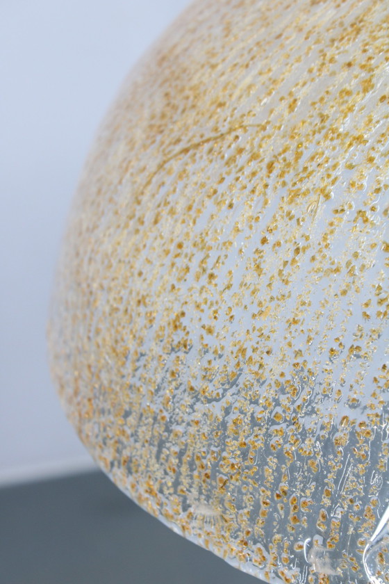 Image 1 of Glazen hanglamp 1970S, Italië