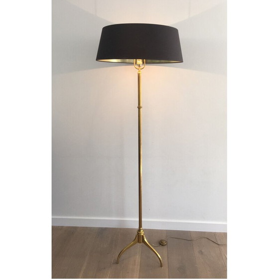 Image 1 of Vintage messing vloerlamp, 1960