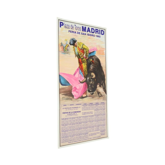 Image 1 of Vintage Corrida Poster Stierengevechten