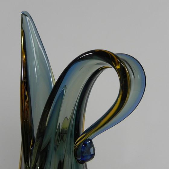 Image 1 of Murano Vaas, Snavelvaas Barovier E Toso, Jaren 60