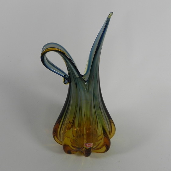 Image 1 of Murano Vaas, Snavelvaas Barovier E Toso, Jaren 60