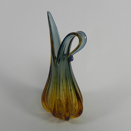 Image 1 of Murano Vaas, Snavelvaas Barovier E Toso, Jaren 60