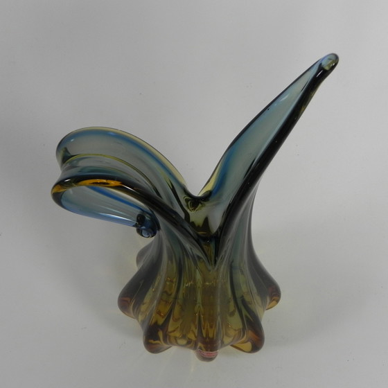 Image 1 of Murano Vaas, Snavelvaas Barovier E Toso, Jaren 60