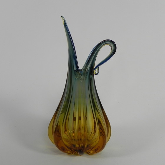 Image 1 of Murano Vaas, Snavelvaas Barovier E Toso, Jaren 60