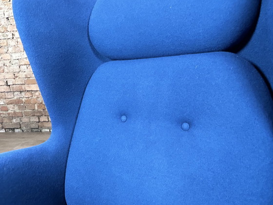 Image 1 of Fritz Hansen Ro Chair blauw