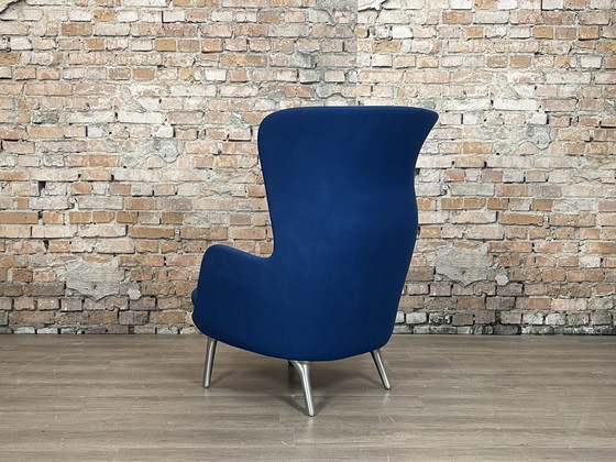 Image 1 of Fritz Hansen Ro Chair blauw