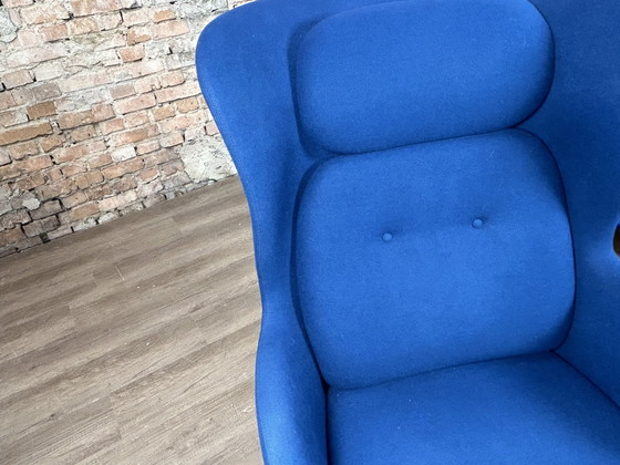 Image 1 of Fritz Hansen Ro Chair blauw