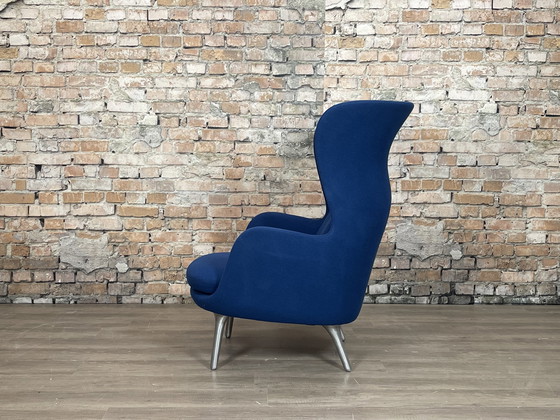 Image 1 of Fritz Hansen Ro Chair blauw