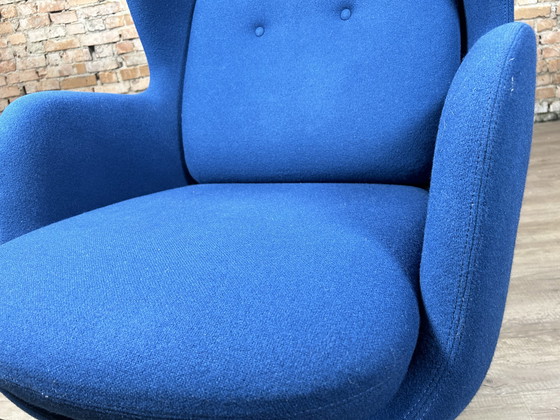 Image 1 of Fritz Hansen Ro Chair blauw