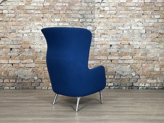 Image 1 of Fritz Hansen Ro Chair blauw