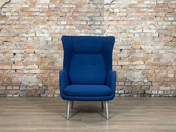 Image 1 of Fritz Hansen Ro Chair blauw