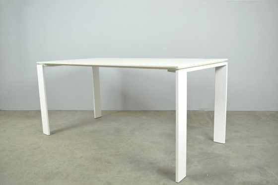 Image 1 of Kartell / Italiaanse Moderne Vintage Witte Eettafel / Ferruccio Laviani / 2000