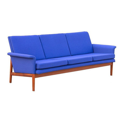 Vintage teak model jupiter sofa van Finn Juhl voor France and Son, 1960