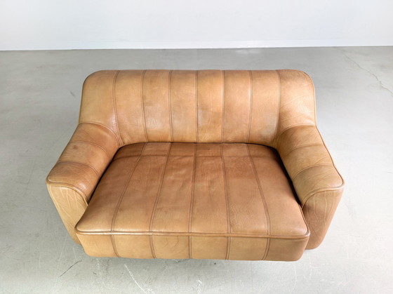 Image 1 of 2X Originele De Sede Ds44 tweezits bank van buffelleer