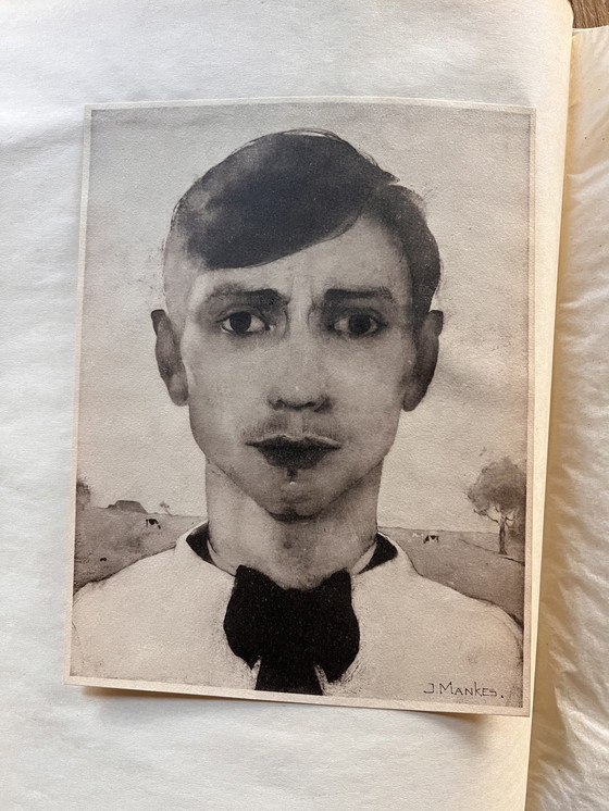 Image 1 of Jan Mankes 1889-1920 / Zeldzaam Oeuvre Boek 1927 (Gelimiteerd Nr. 11 Van 100)