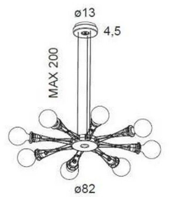 Image 1 of Lumina Matrix Hanglamp Otto 12257