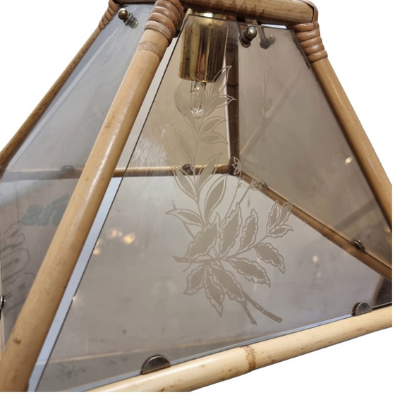 Image 1 of Vintage Rotan Hanglamp