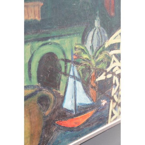 Image 1 of Vintage schilderij van Giuseppe dè Gennaro, Italië 1959