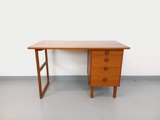 Scandinavisch Vintage jaren 60 Teak bureau