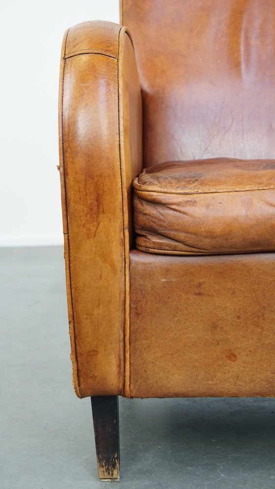Image 1 of Vintage Schapenleren Design Armchair