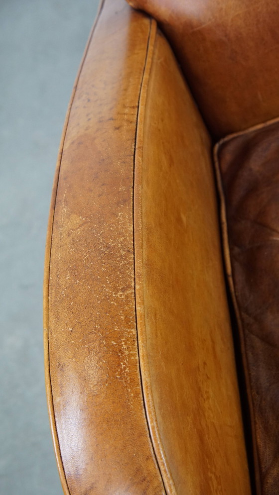 Image 1 of Vintage Schapenleren Design Armchair