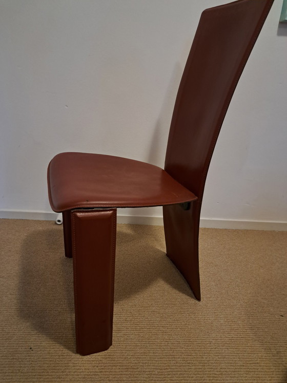 Image 1 of 5x Pietro Constantini Eetkamerstoelen