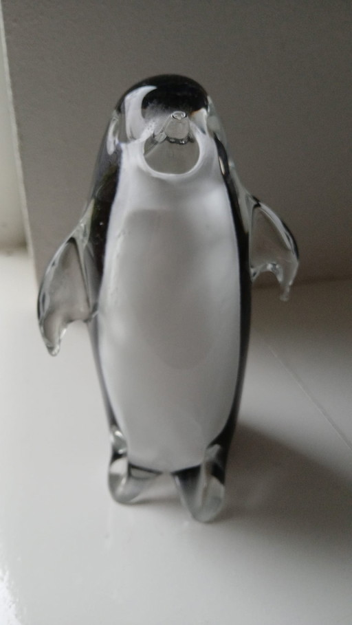 Beeldje Pinguïn Glas