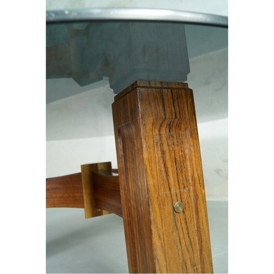 Image 1 of Vintage palissander salontafel, Italië 1960