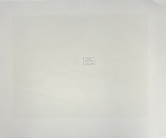 Image 1 of Gesigneerd; Guillaume Corneille Gravure Le Nu Jaune, 1994