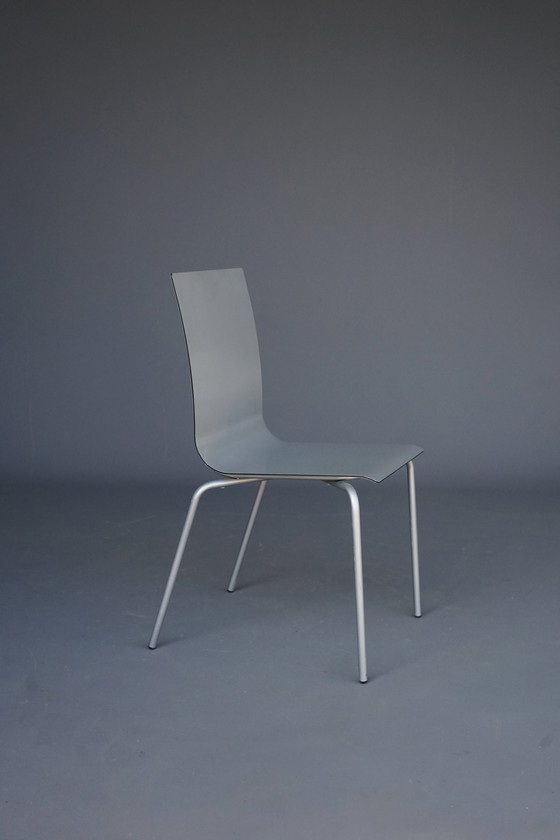 Image 1 of Slim Shell Minimalistische Eetkamerstoelen Door Arik Levy Voor Ligne Roset, 2000S. Set van 4