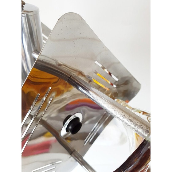 Image 1 of Vintage kroonluchter in glas van Mazzega - 1970