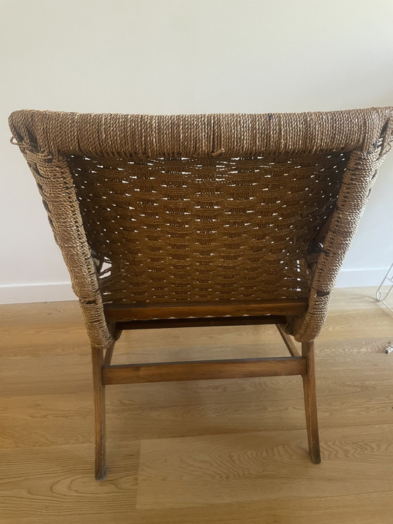 Image 1 of Dutch Design Rope Lounge Chair