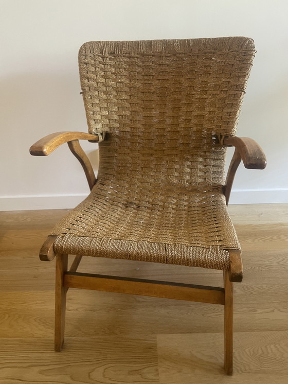 Image 1 of Dutch Design Rope Lounge Chair