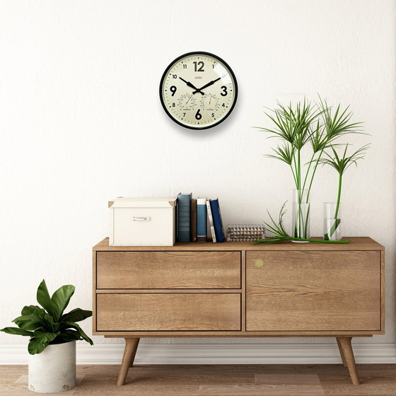 Image 1 of Cloudnola Fabrieks Buitenklok Zwart