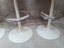 4x Space Age barkruk