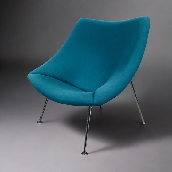 Image 1 of Artifort Lounge Chair Oyster "F157" By Pierre Paulin