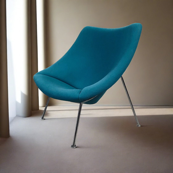 Image 1 of Artifort Lounge Chair Oyster "F157" By Pierre Paulin