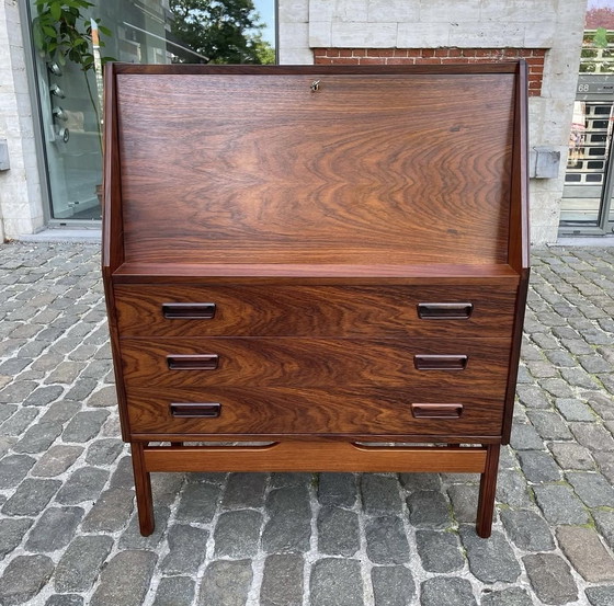 Image 1 of Een palissander secretaire van Svend Dyrlund, jaren 1960, Denemarken