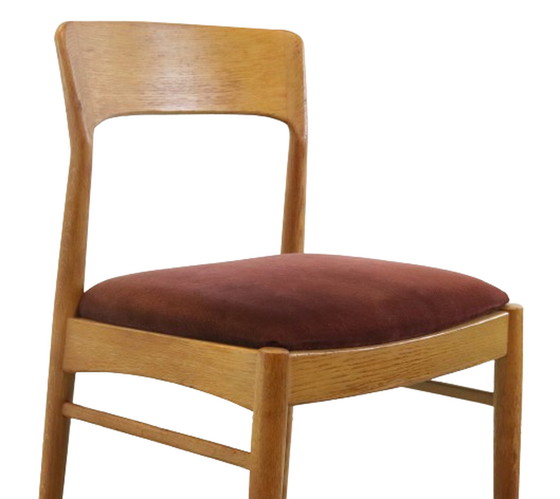 Image 1 of 4x Korup Stolle eetkamerstoel by Henning Kjaernulf