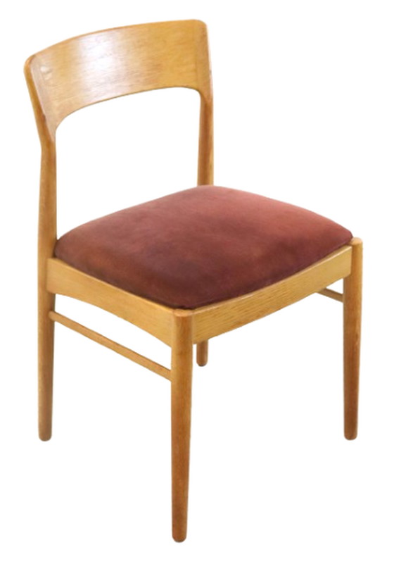 Image 1 of 4x Korup Stolle eetkamerstoel by Henning Kjaernulf