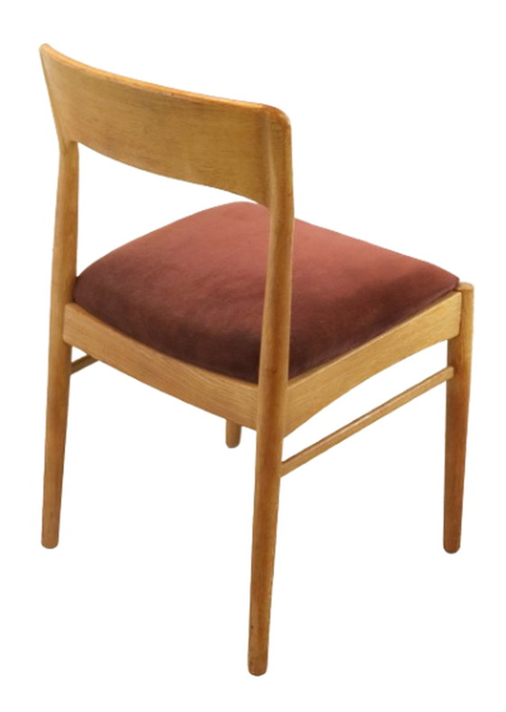 Image 1 of 4x Korup Stolle eetkamerstoel by Henning Kjaernulf